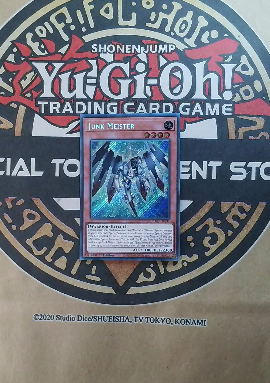 Junk Meister BLGG-EN033 Secret Rare exact card front
