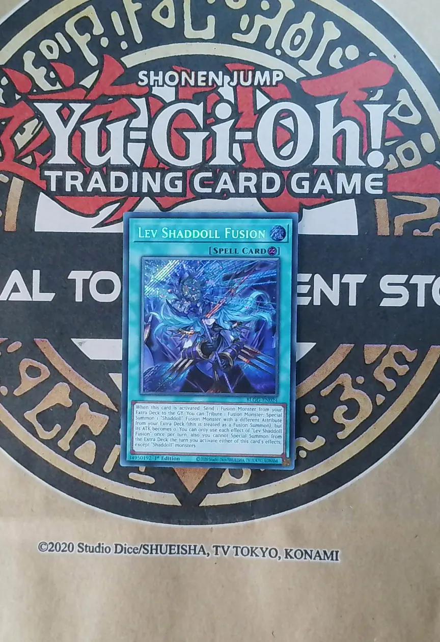 Lev Shaddoll Fusion BLGG-EN024 Secret Rare exact card front