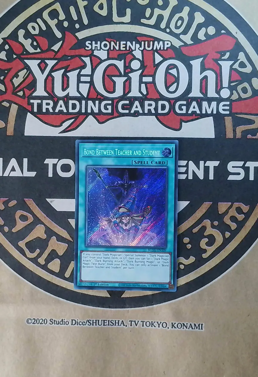 Bond Between Teacher and Student BLGG-EN109 Secret Rare exact card front