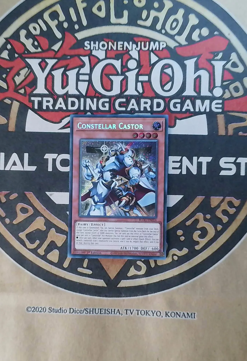 Constellar Castor BLGG-EN016 Secret Rare exact card front