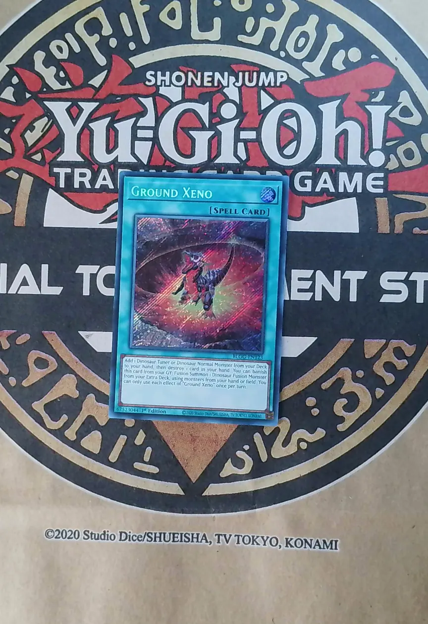Ground Xeno BLGG-EN123 Secret Rare exact card front