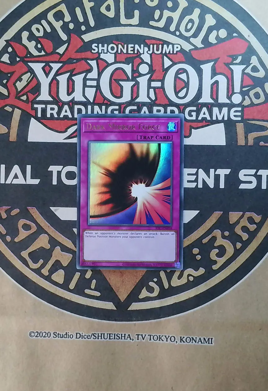 Dark Mirror Force IOC-EN054 Ultra Rare front exact card scan