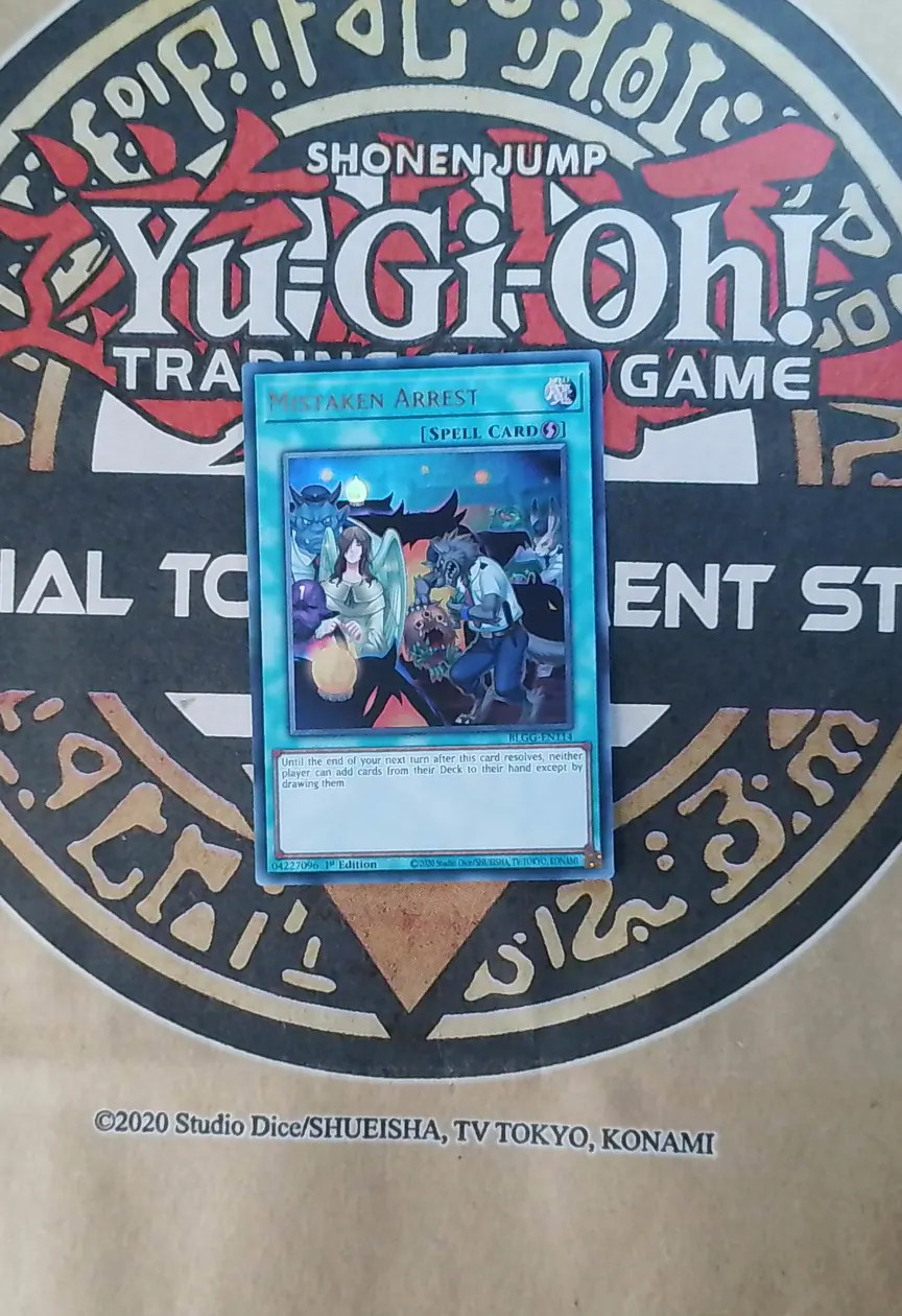 Mistaken Arrest BLGG-EN114 Ultra Rare exact card front