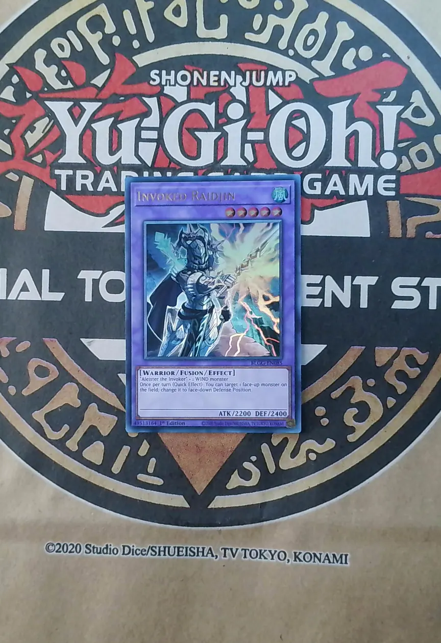 Invoked Raidjin BLGG-EN085 Ultra Rare exact card front