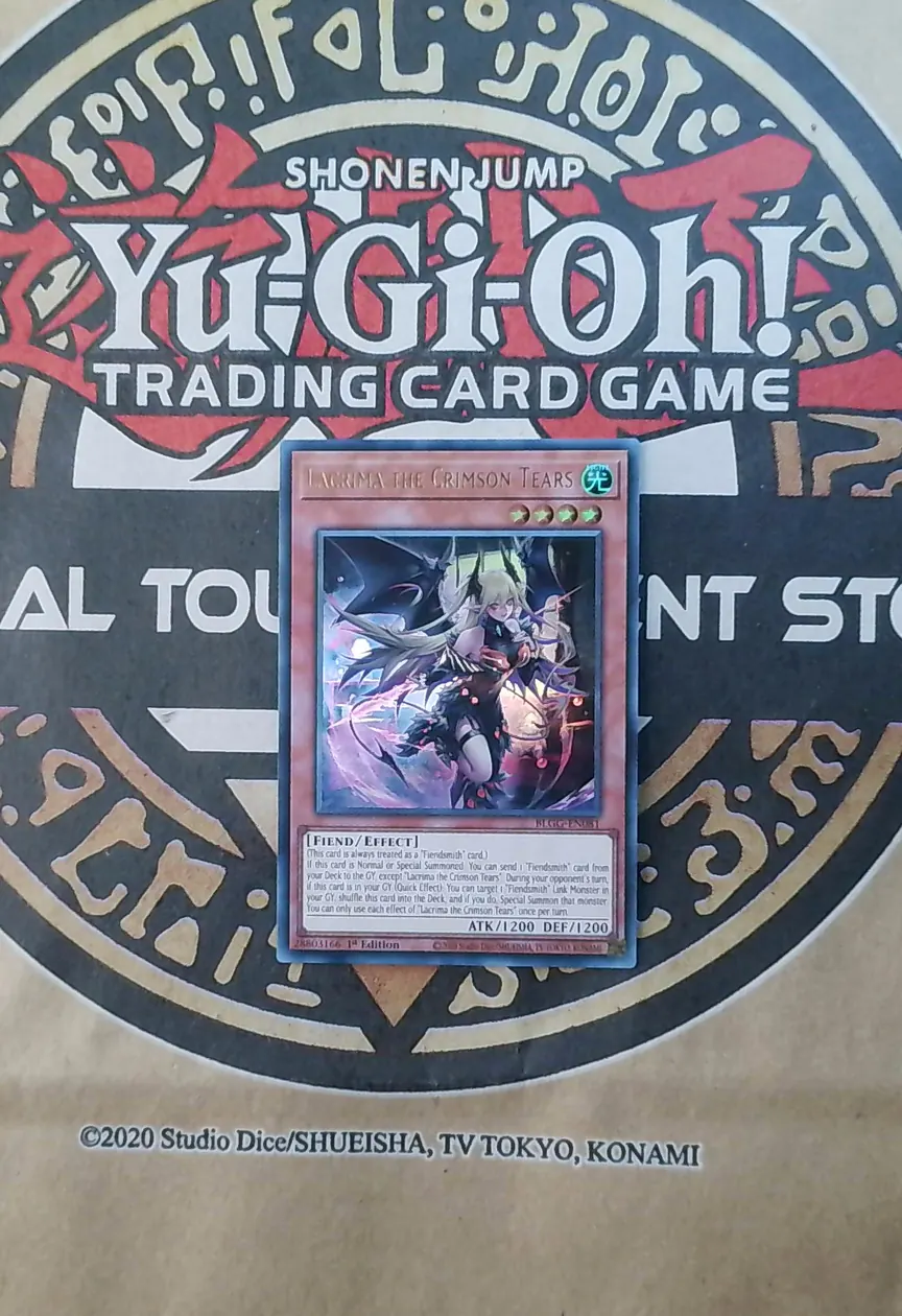 Lacrima the Crimson Tears BLGG-EN081 Ultra Rare exact card front