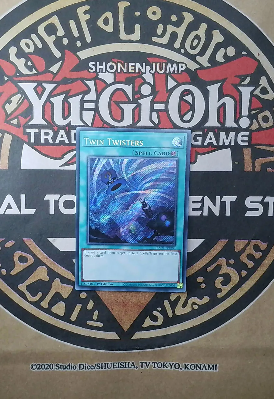 Twin Twisters RA02-EN060 Secret Rare exact card front