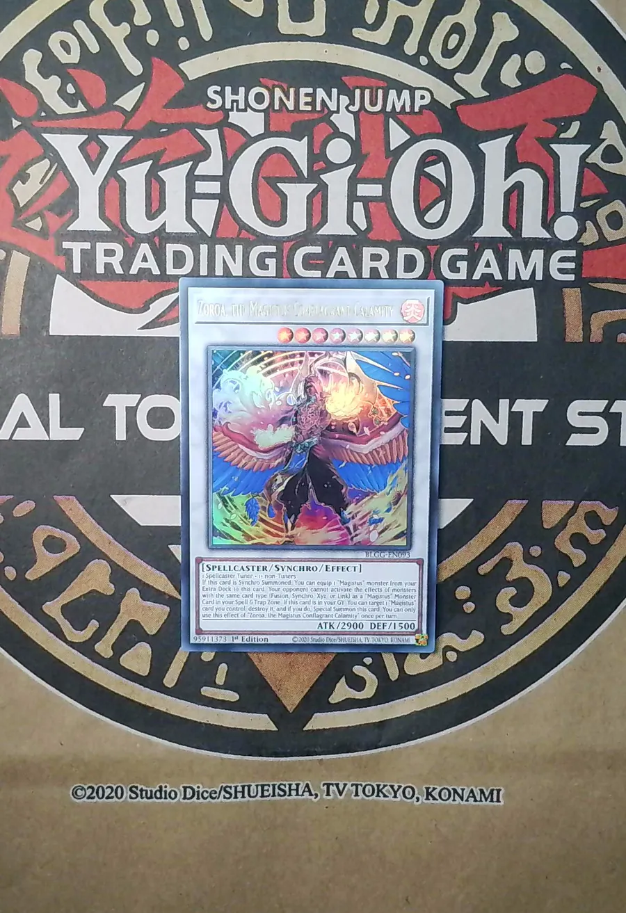 3x Zoroa the Magistus Conflagrant Calamity BLGG-EN093 copy 2 front