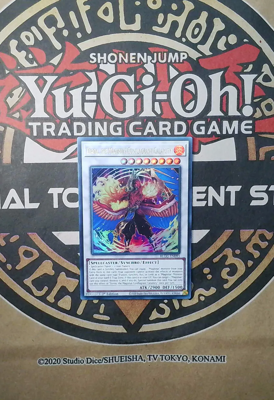 3x Zoroa the Magistus Conflagrant Calamity BLGG-EN093 copy 3 front