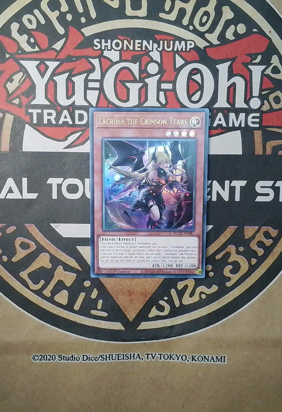 Lacrima the Crimson Tears BLGG-EN081 Ultra Rare exact card front