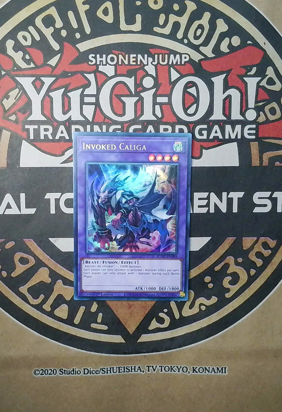 Invoked Caliga BLGG-EN084 Ultra Rare exact card front
