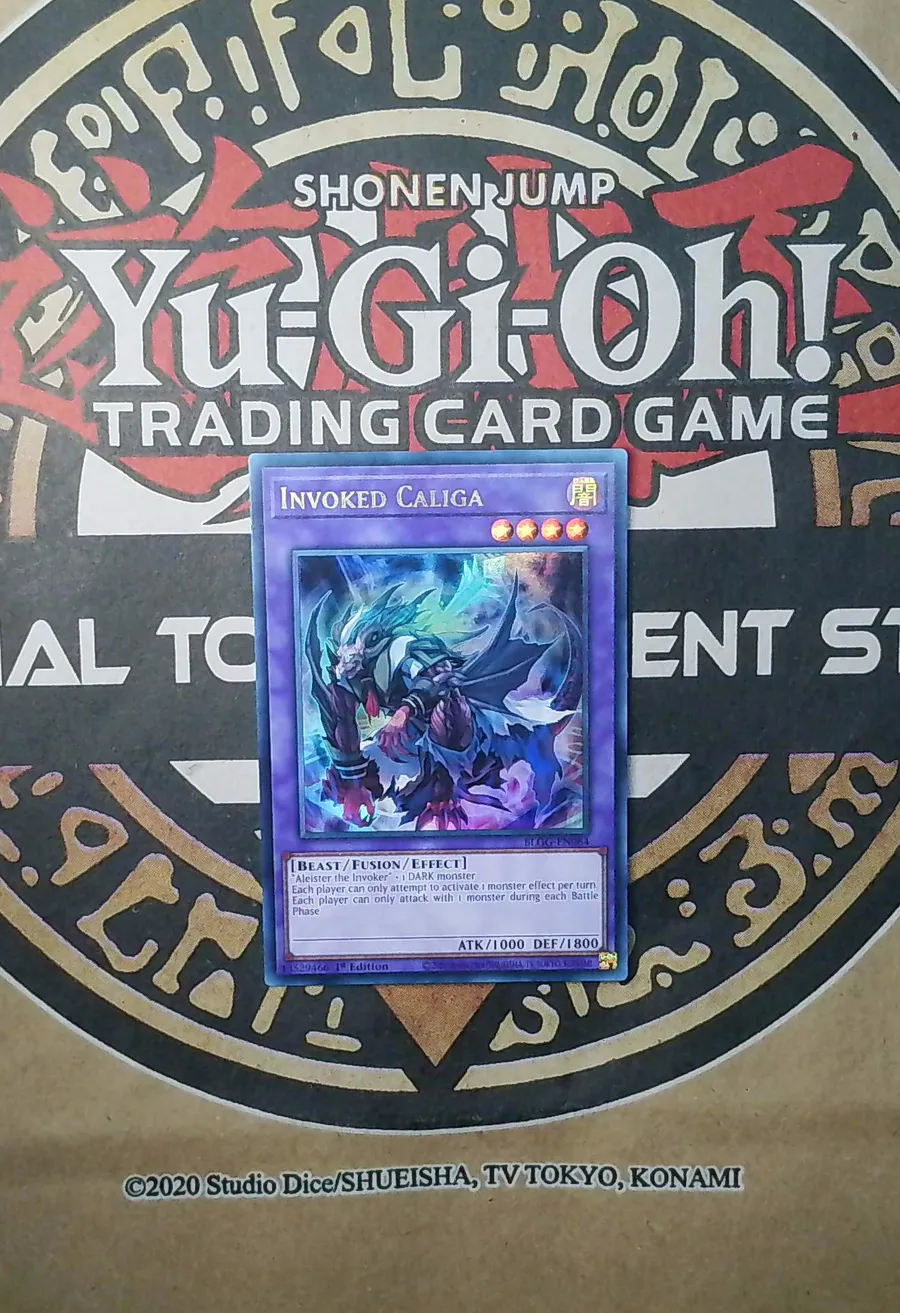 Invoked Caliga BLGG-EN084 Ultra Rare exact card front