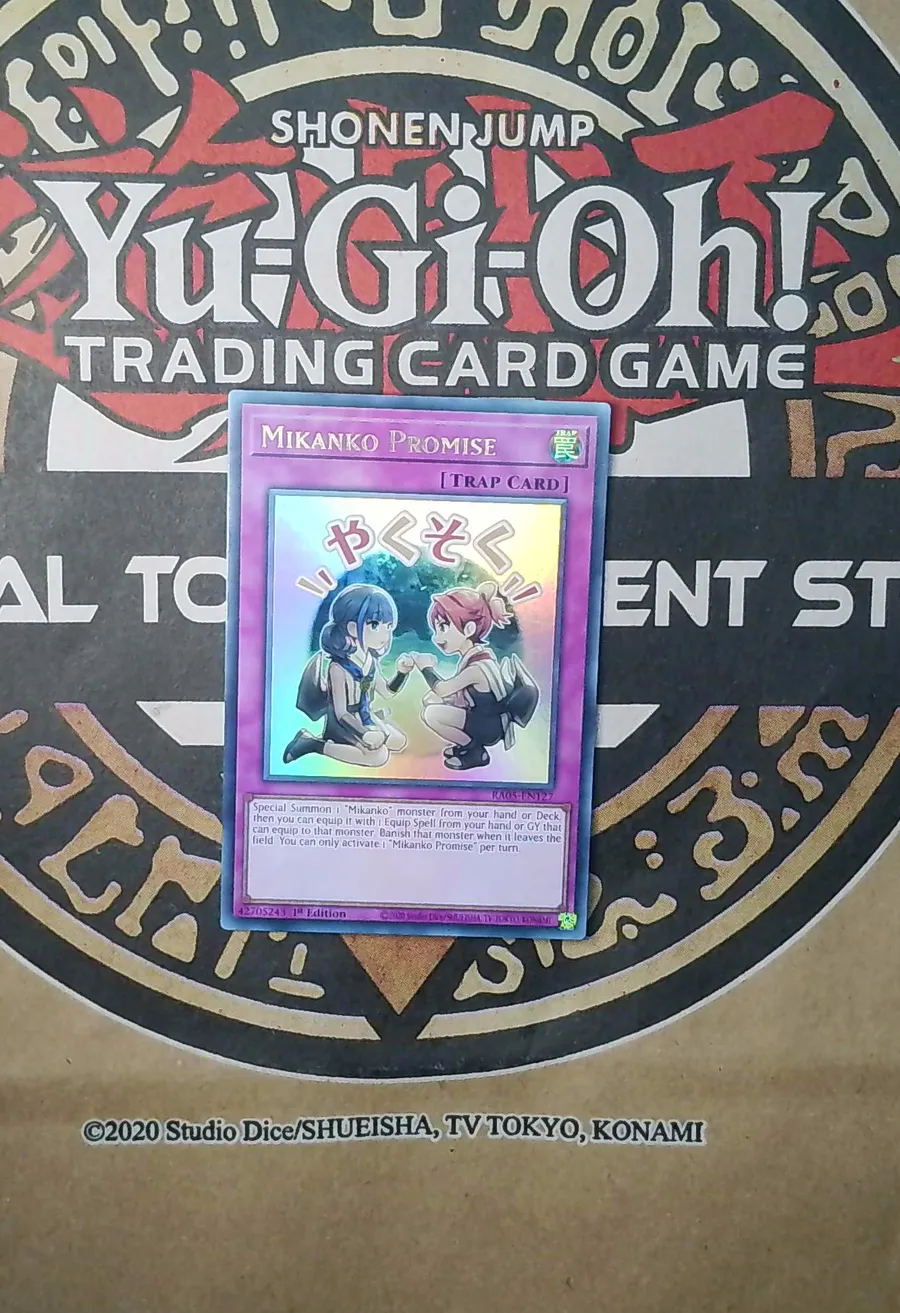 Mikanko Promise RA05-EN127 Ultra Rare exact card front