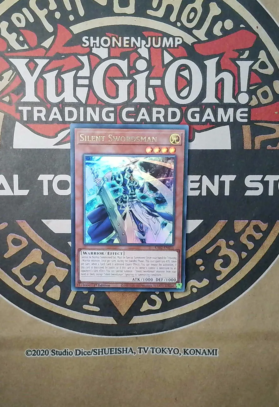 Silent Swordsman RA02-EN011 Ultra Rare exact card front