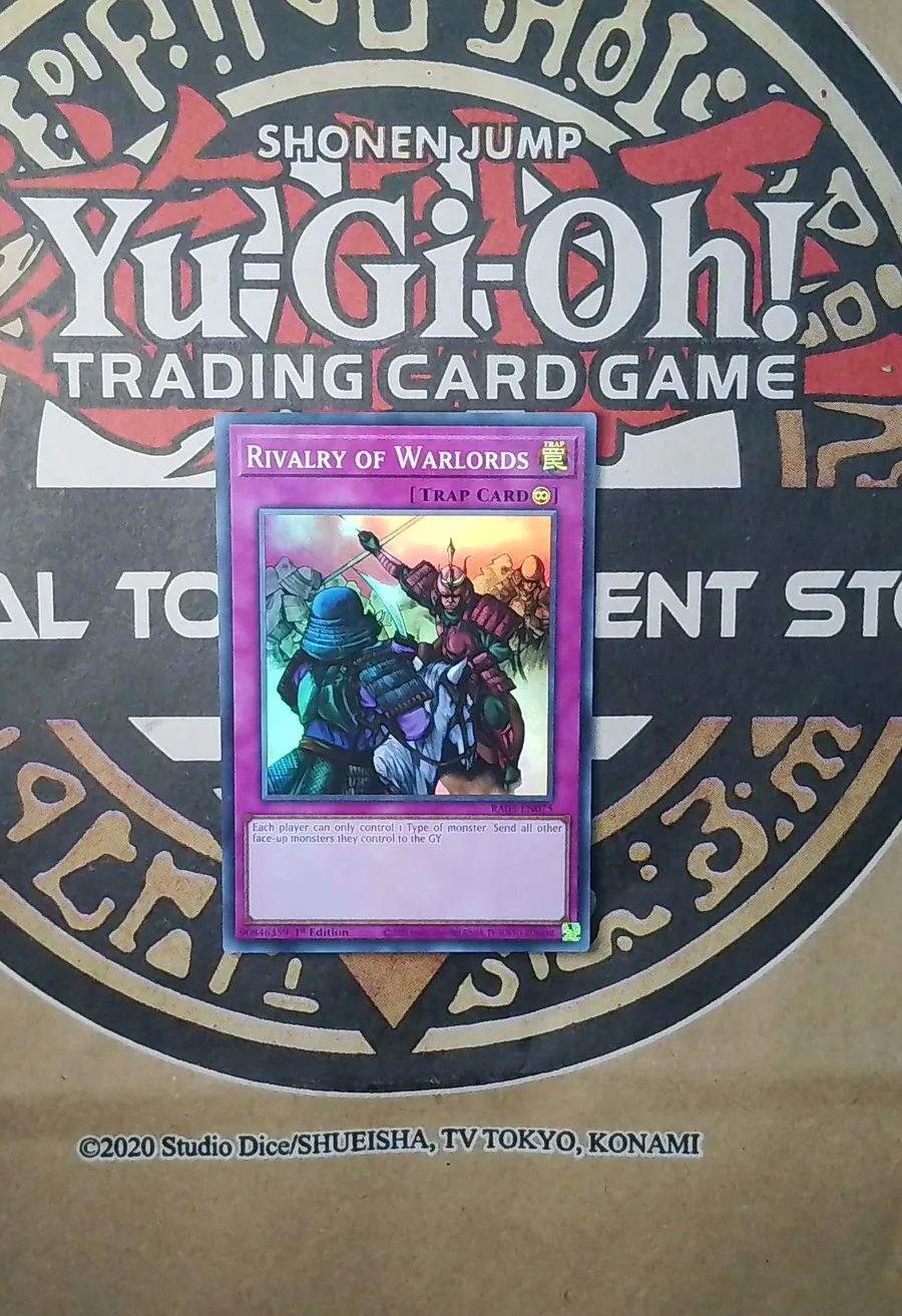 Rivalry of Warlords RA03-EN075 Ultra Rare exact card front