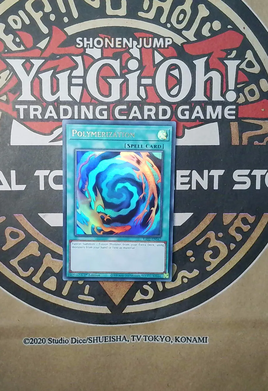 Polymerization RA02-EN047 Ultra Rare front exact card scan