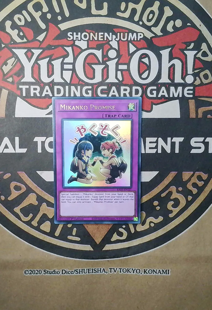 Mikanko Promise RA05-EN127 Ultra Rare exact card front