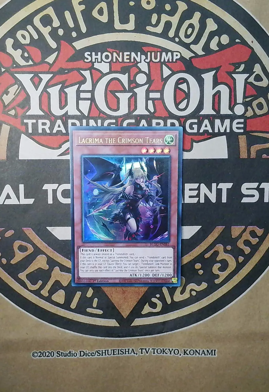 Lacrima the Crimson Tears BLGG-EN081 Ultra Rare exact card front