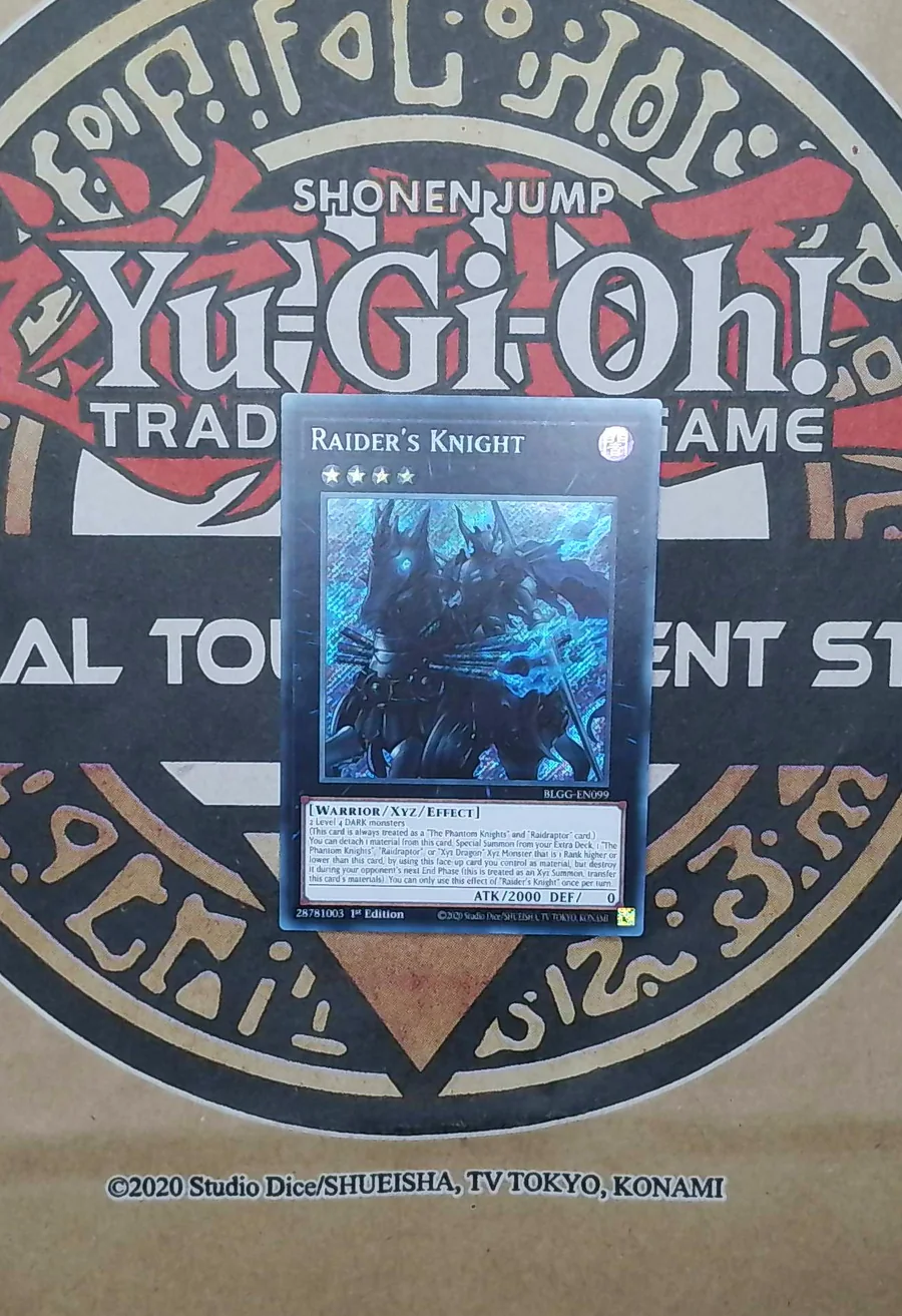 Raider's Knight BLGG-EN099 Secret Rare exact card front