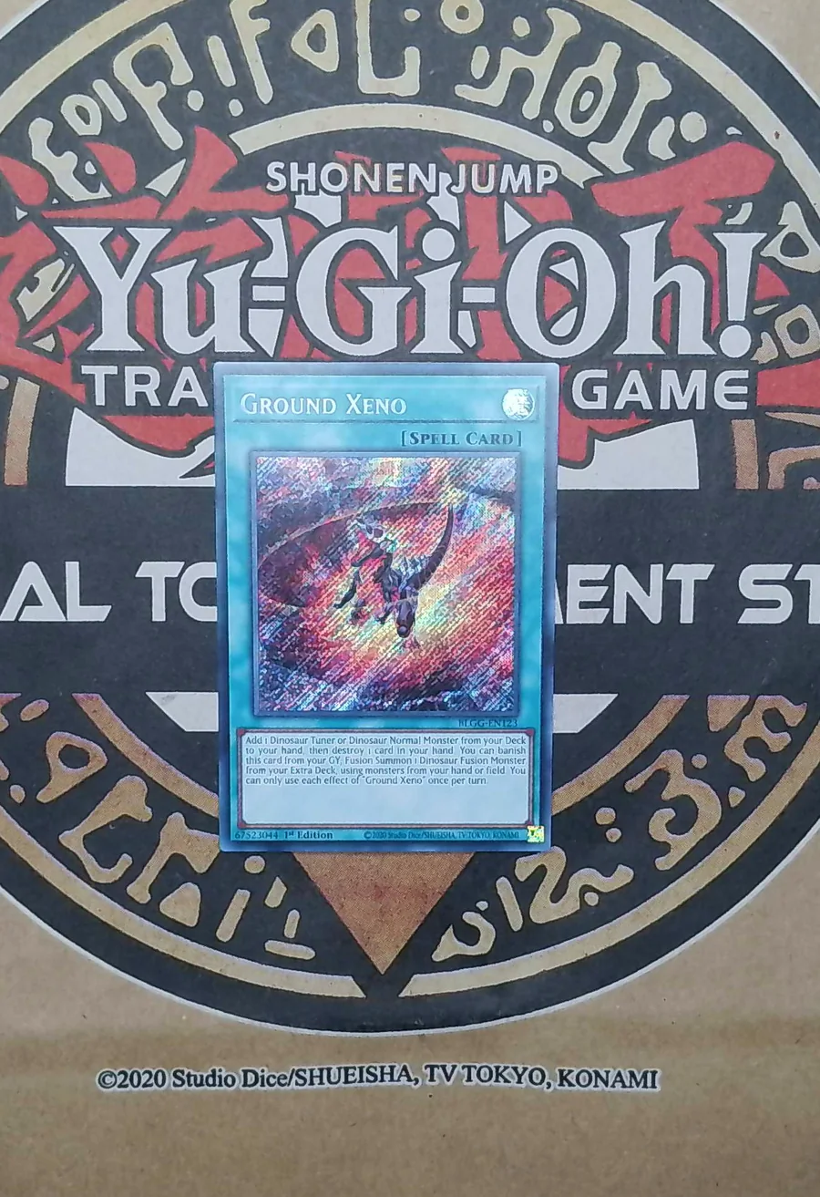 Ground Xeno BLGG-EN123 Secret Rare exact card front