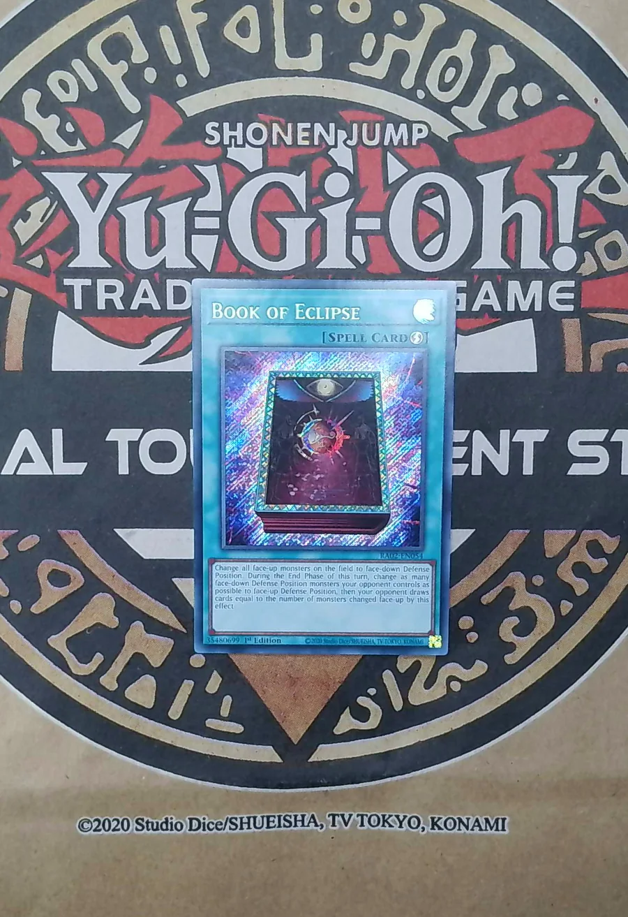 Book of Eclipse RA02-EN054 Secret Rare exact card front