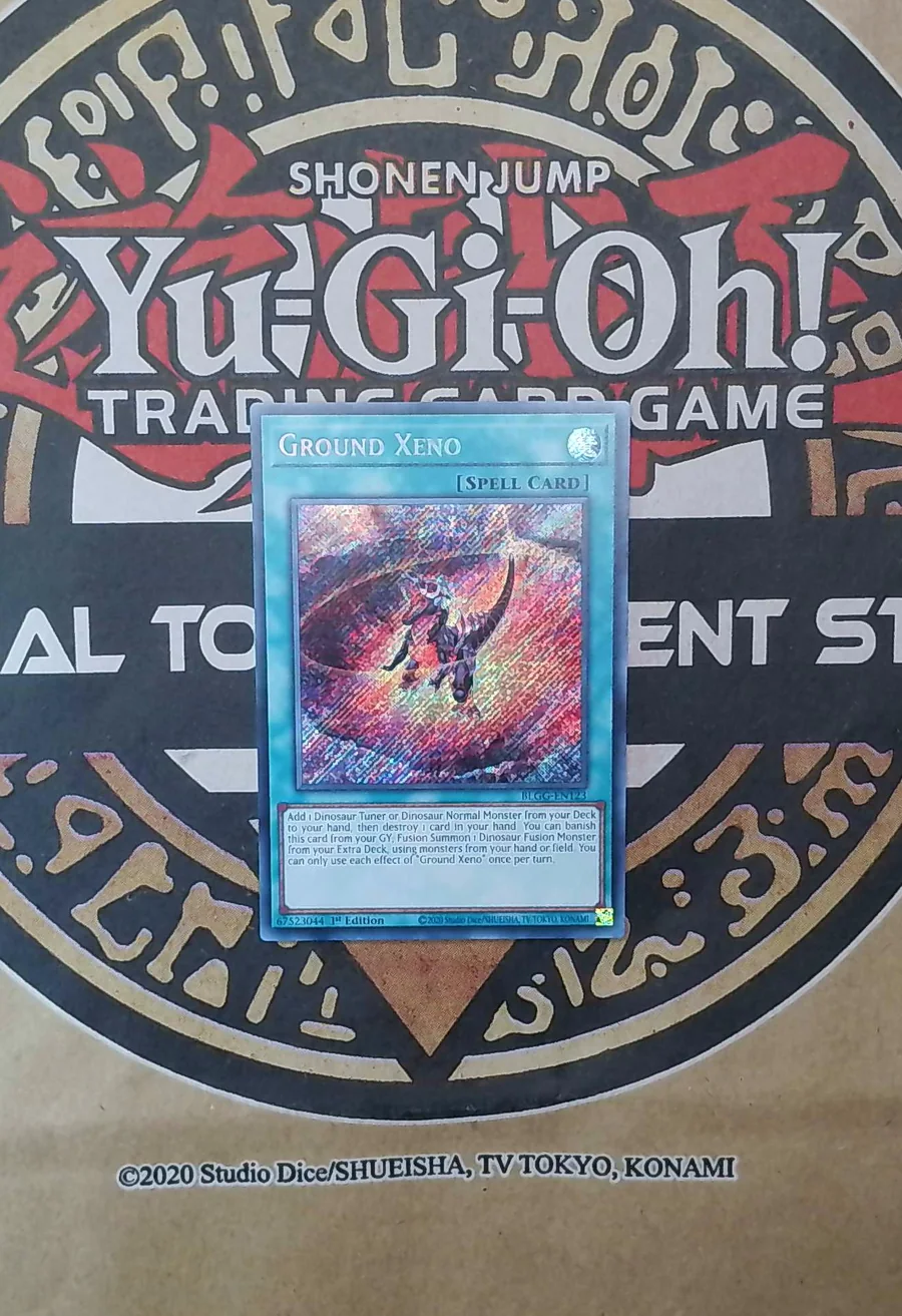 Ground Xeno BLGG-EN123 Secret Rare exact card front