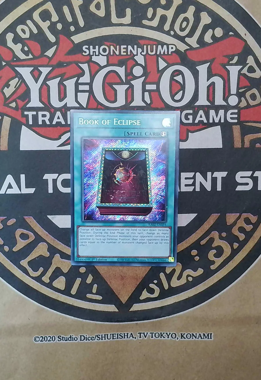 Book of Eclipse RA02-EN054 Secret Rare exact card front