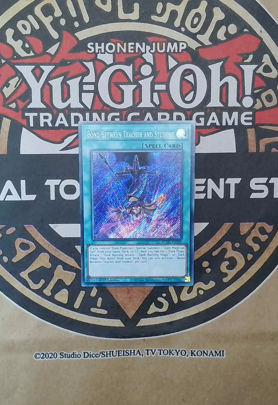 Bond Between Teacher and Student BLGG-EN109 Secret Rare exact card front