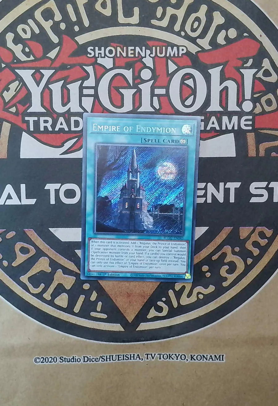Empire of Endymion BLGG-EN043 Secret Rare exact card front