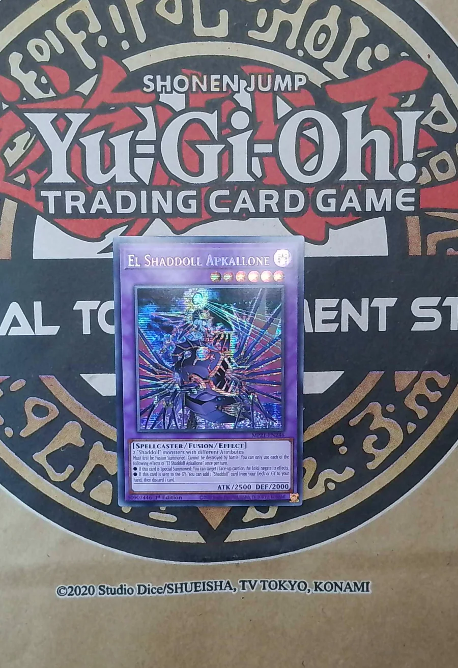 El Shaddoll Apkallone MP21-EN246 Prismatic Secret Rare exact card front