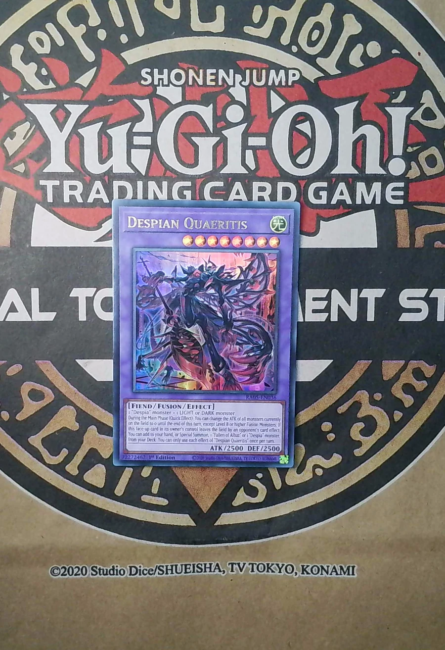 Despian Quaeritis RA05-EN036 Ultra Rare front exact card scan