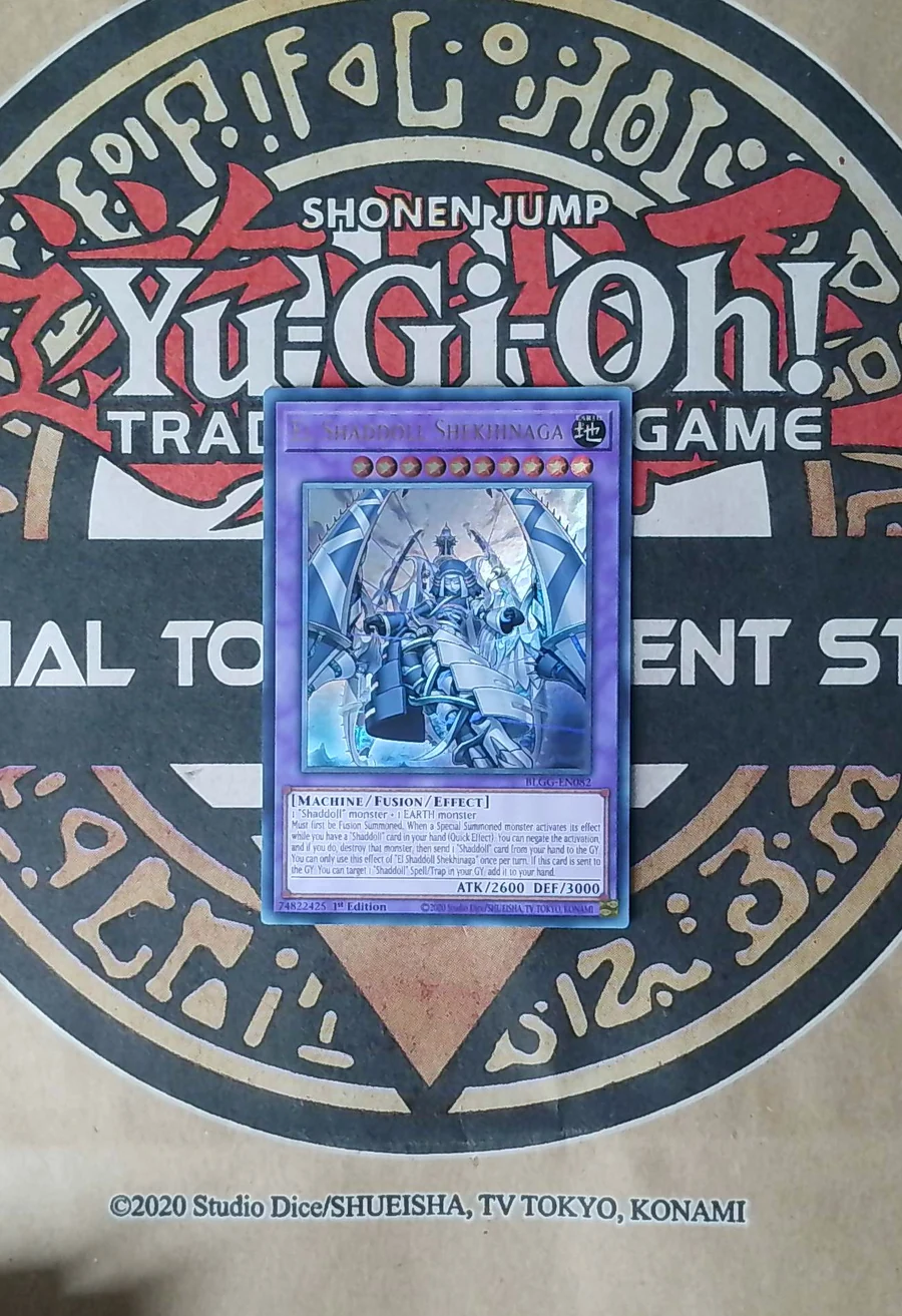 El Shaddoll Shekhinaga BLGG-EN082 Secret Rare front exact card scan