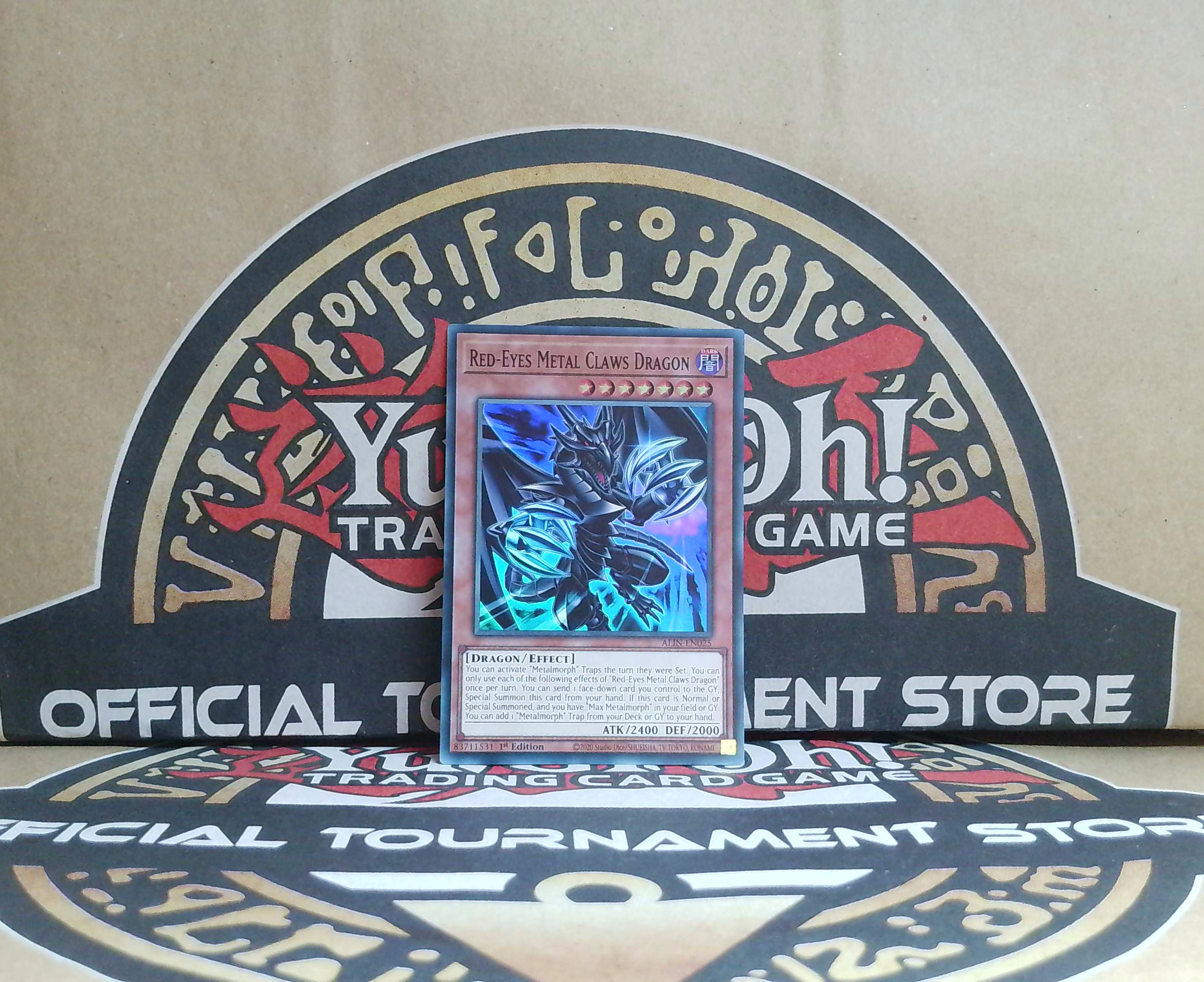 Red-Eyes Metal Claws Dragon ALIN-EN025