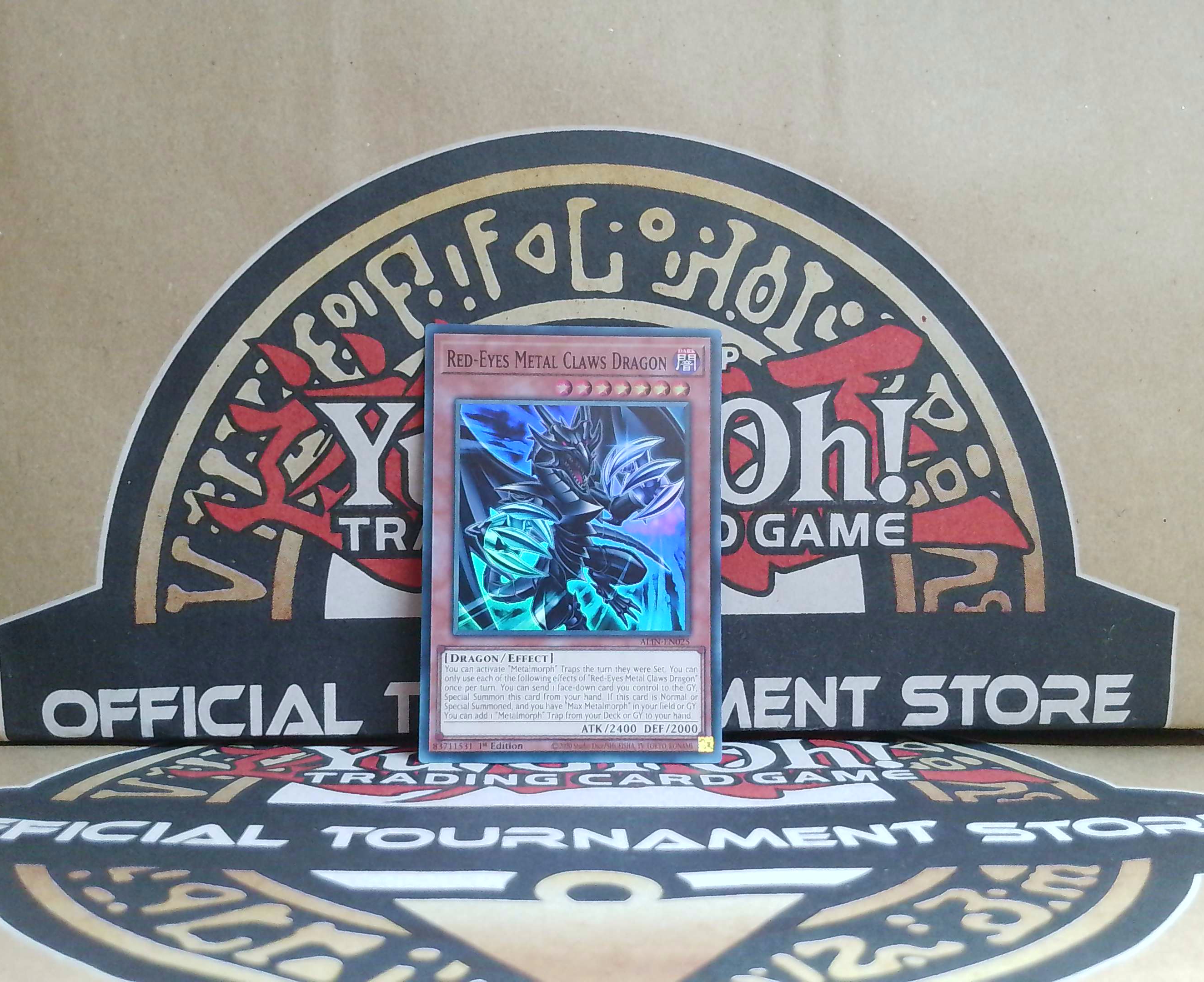 Red-Eyes Metal Claws Dragon ALIN-EN025