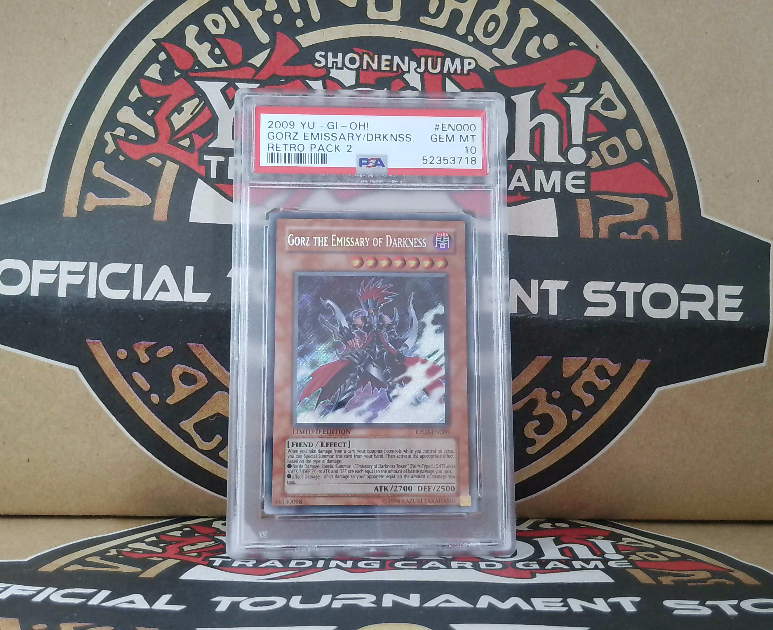 Gorz the Emissary of Darkness (PSA 10) RP02-EN000
