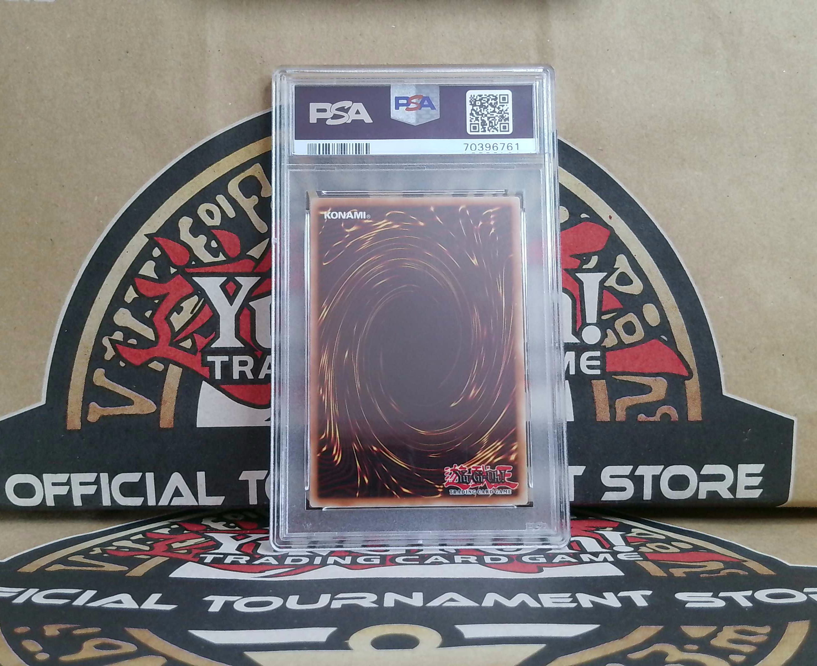 Blue-Eyes White Dragon (PSA 9) back